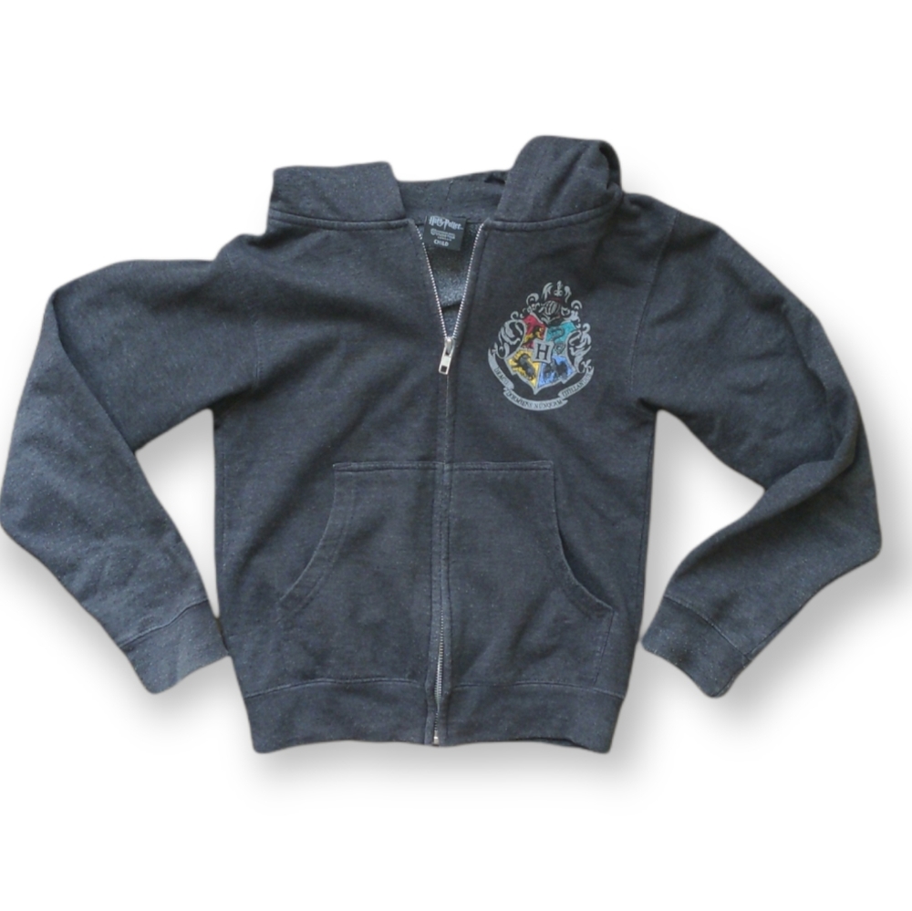 Hogwarts School Gray Hoodie
